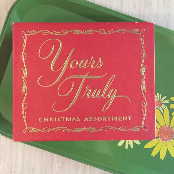 50s Lithograph Christmas Cards - Picture 2 of 7